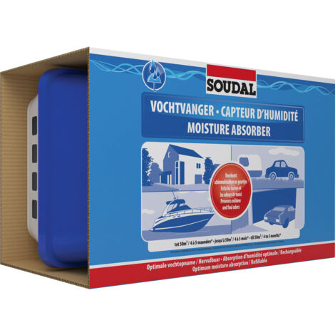 Absorbedor de humedad con recarga de 1 kg