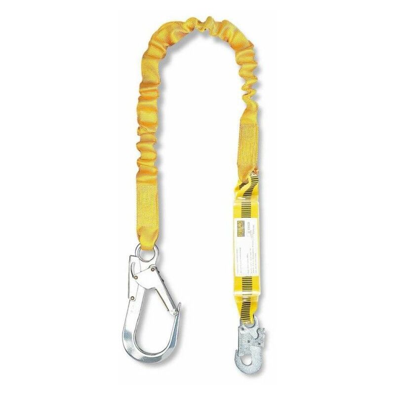 

Absorbedor Seguridad 1,50Mt Elastico Mosqueton Gancho Steel Flex