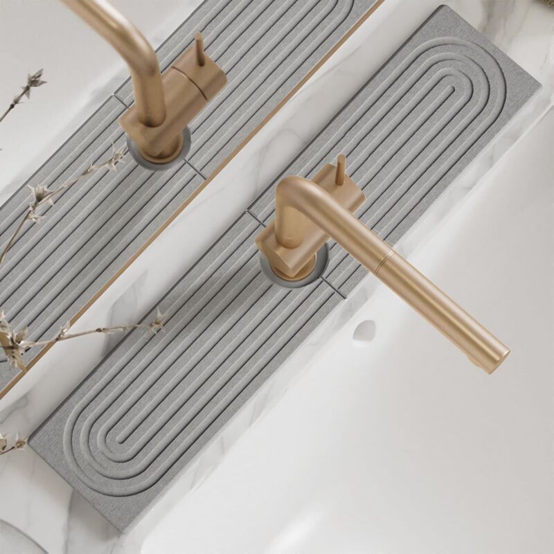 Image of Tinor - Absorbent Kitchen Faucet Mat,&hellip;