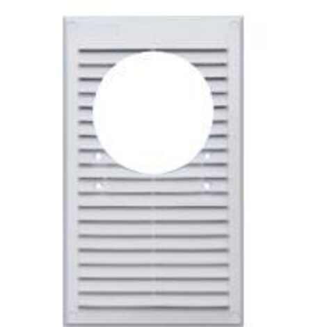 Absorbergitter 175295MM FI100MM weiß - KRA 116 BI