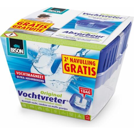 Absorbeur d'humidité Bison 450 gr + Recharge