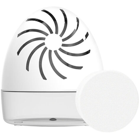Absorbeur d'humidité pour pièces jusqu'à 20 m2, déshumidificateur d'air anti-odeur et anti-moisissure (blanc)