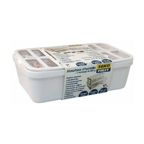 Absorbeur D'humidité Sekofirst Taille L + 1 Recharge 800g - Sodepac