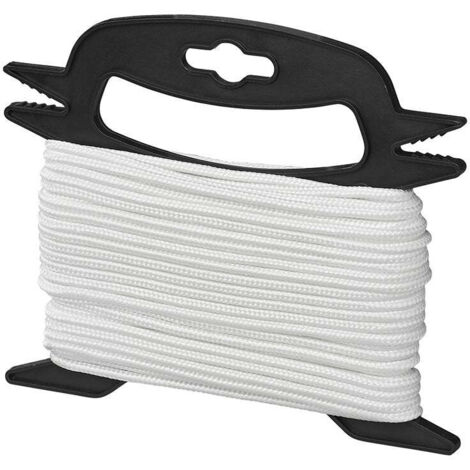 Abspannleine 4 mm x 20 m wei auf rolle
