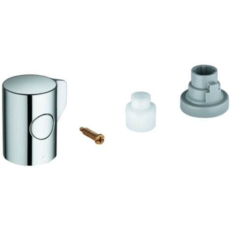 Absperrgriff 47980 mit Spartaste für Grohtherm 800 chrom