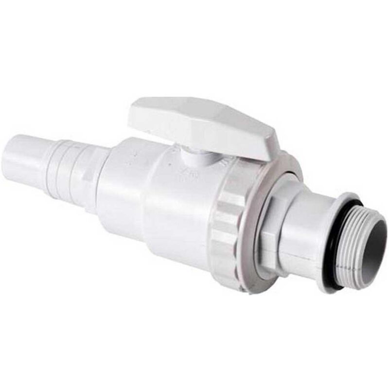 Gre Weiß -Pools Absperrventil Ø32/38 Mm Für Schwimmbäder