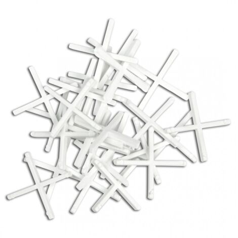 Abstandskreuze 1 mm, 200 Stk.
