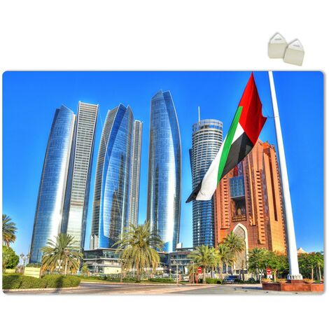 ABU DHABI - POSTER in PVC da 3mm - Misura: 70x100 cm
