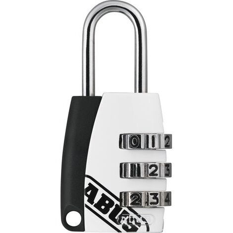 ABUS 155/30 lucchetto con codice colore argento 30 mm