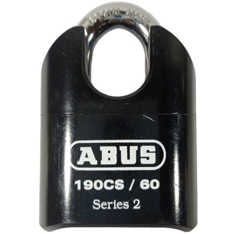 Abus 190/60 - Lucchetto a combinazione con grillo in acciaio e meccanismo antieffrazione