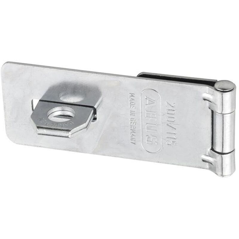 ABUS Mechanical 01619 200/115 Hasp & Staple 115mm ABU200115S