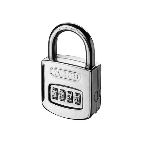 ABUS 32076 160/50 50mm Steel Case Die-Cast Body Combination Padlock 4-Digit