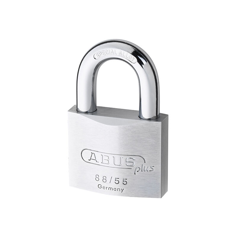 35210 88RK/50mm Brass plus Cylinder Padlock Rekeyable Carded ABU8850C - Abus