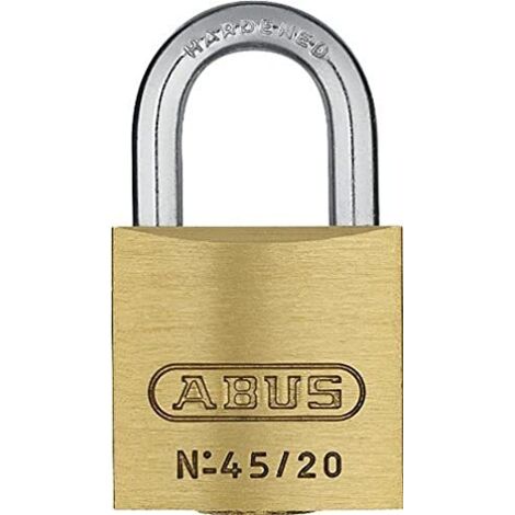 Abus 45/20, Lucchetto in ottone 20 mm