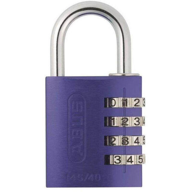 

ABUS 488115 - Candado aluminio combinacion 40mm 4 dígitos lila