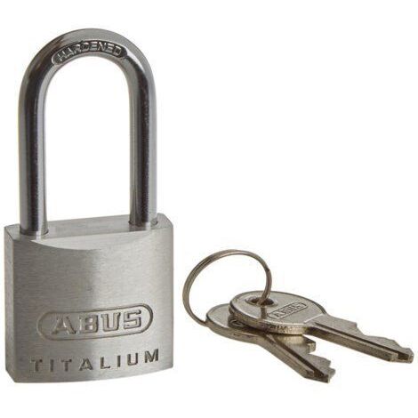 ABUS 585487-54TI/30HB30_B Candado Titalium de 20 mm arco largo blister
