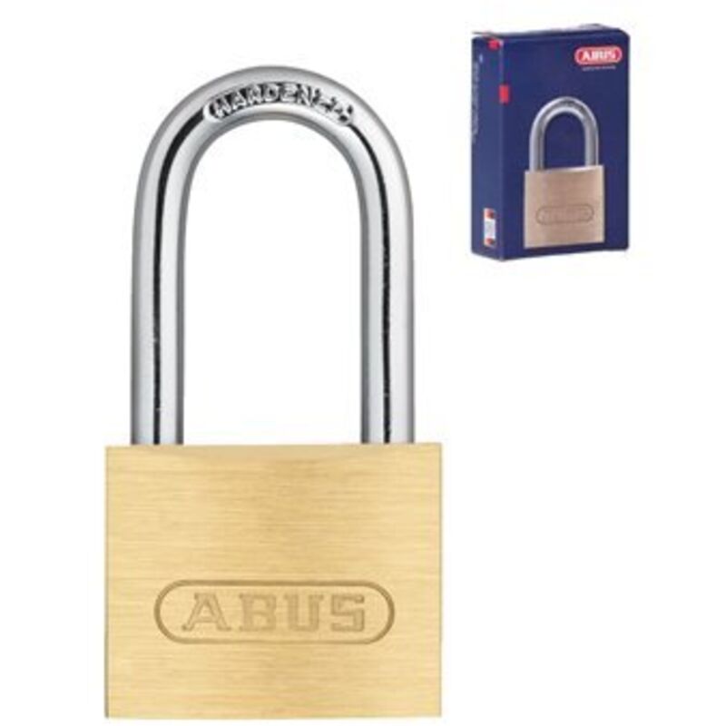 Abus - caja 12 candados 25mm a/alto ll/igual laton 713/25HB.KA