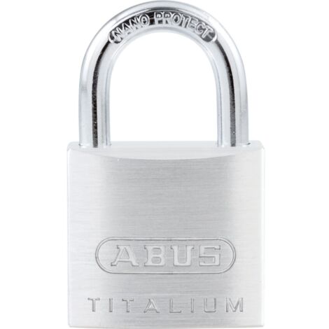 Abus 64TI/30 Titalium Aluminium Alloy Key Padlock - 30mm
