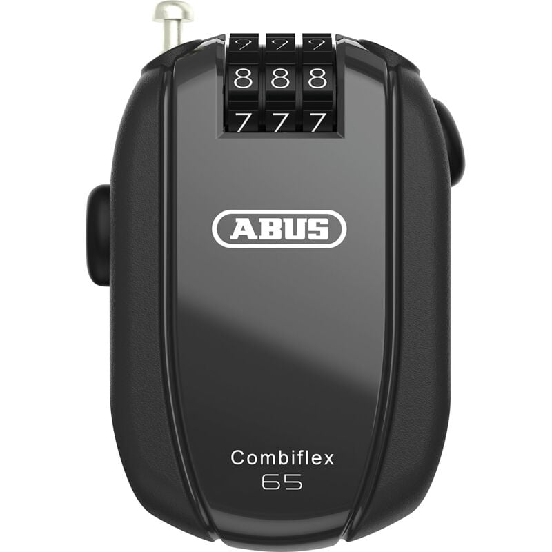 Serrure à câble Roll Back, avec code numérique, lot de - Abus