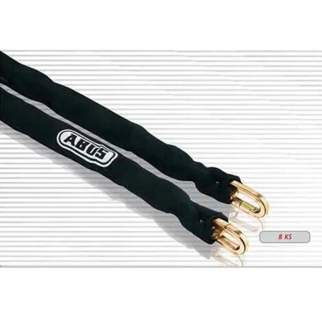 Abus 8KS85 Chaîne Antivol Noir 85 cm Sécurité Vélos