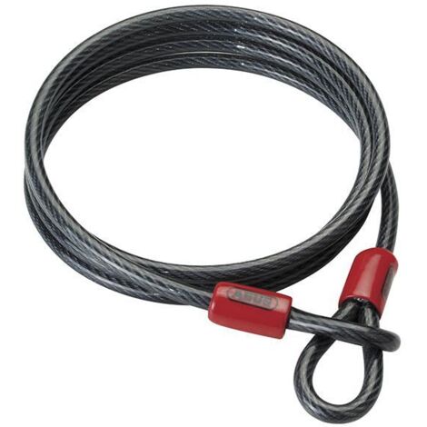 ABUS 8mm x 200cm Cobra Loop Cable with Mechanical Locking for Enhanced Security