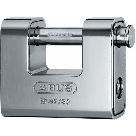 ABUS 92/80 AB92/80, Grigio, 80 mm