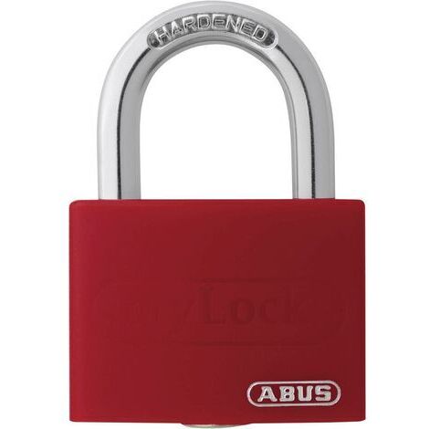 ABUS ABVS50011 Vorhängeschloss 43 mm    Rot Schlüsselschloss