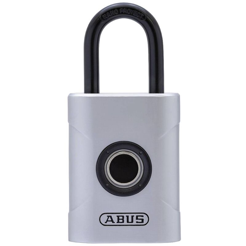 Abus - ABVS62575 Cadenas 45 mm argent serrure à empreinte digitale X553312