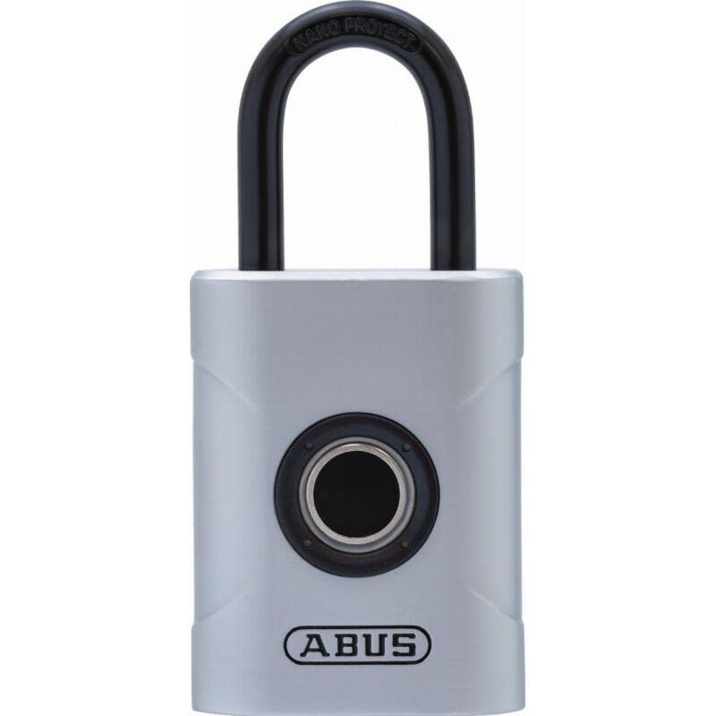 Abus - ABVS62581 Cadenas 50 mm argent serrure à empreinte digitale X553332