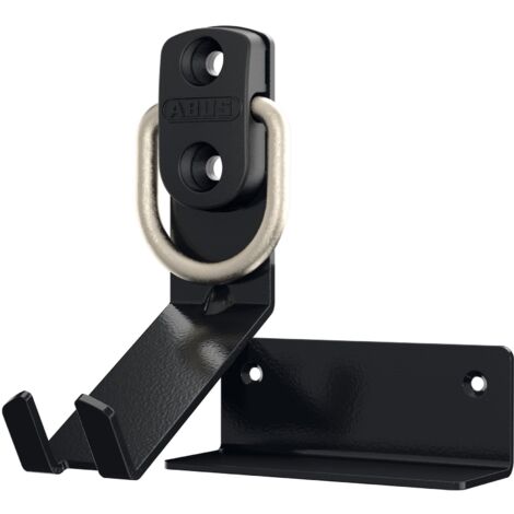 ABUS Ancoraggio a parete con staffa WBA65 B/BS portabiciclette - per e-bike e biciclette protezione salvaspazio le due ruote in garage cantine