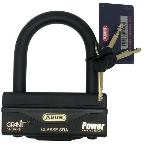 ABUS Antivol U Granit 58 HB III - 100mm Serie Limitee