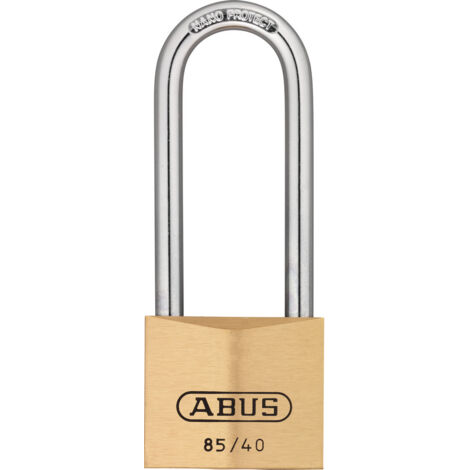 ABUS AV-Vorhangschloss 85/40HB63 Lock-Tag,  Messing massiv