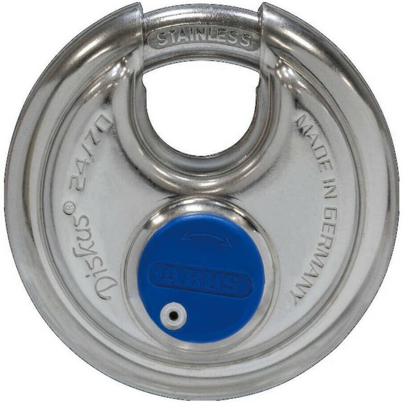 

020506 - Candado Diskus arco acero inoxidable 70 mm - Abus