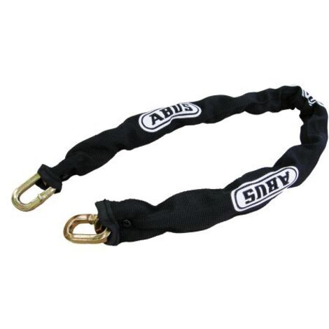 ABUS Catena 6KS - per fissare biciclette, oggetti e altro - catena spessa 6 mm - combinabile con un lucchetto - lunghezza 65 cm, nero