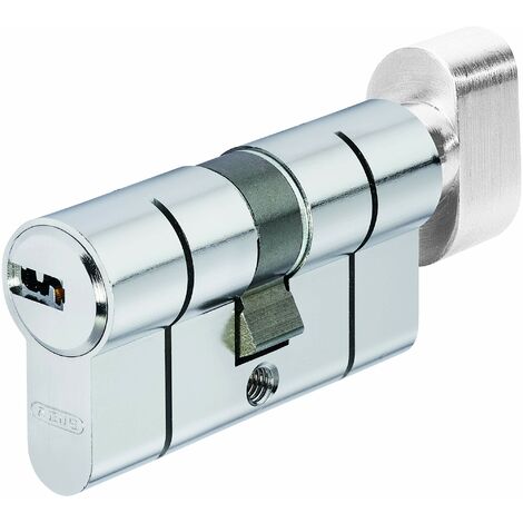 Abus Cilindro a bottone KD6PSN Z50/K35 mm Bkn, nichelato, 50+35