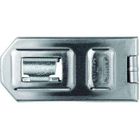 ABUS Diskus Hasp 140/120 - Dispositivo per lucchetti - per porte a battente - 05315 - ABUS Security Level 8 - Argento