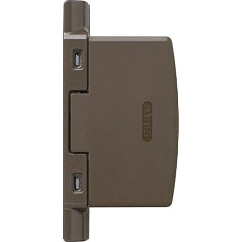 Abus Fas97 Serratura a Cerniera, Blocco di Sicurezza a Cerniera per Finestre, Livello di Sicurezza: 10, 11780, Marrone