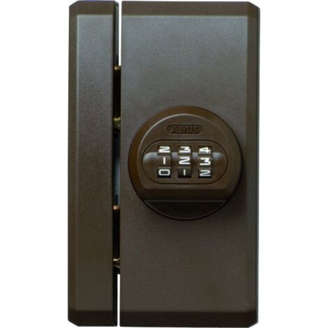 Abus Fts106 Serratura con Blocco, Blocco per Finestre con Codice Numerico Selezionabile, Chiusura a Chiave, Livello di Sicurezza: 10, 26117, Marrone