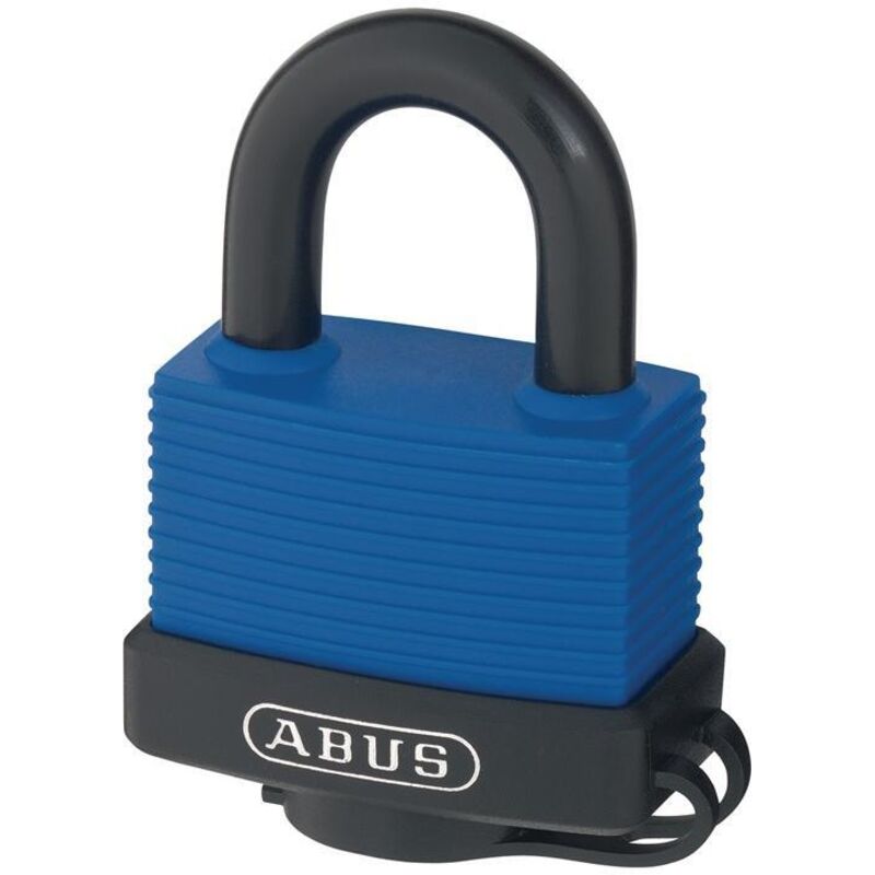 Zylindervorhangschloss Aqua Safe 70IB/50 gl. -6401 Schlosskörperbreite 55 mm Messing gleichschließend