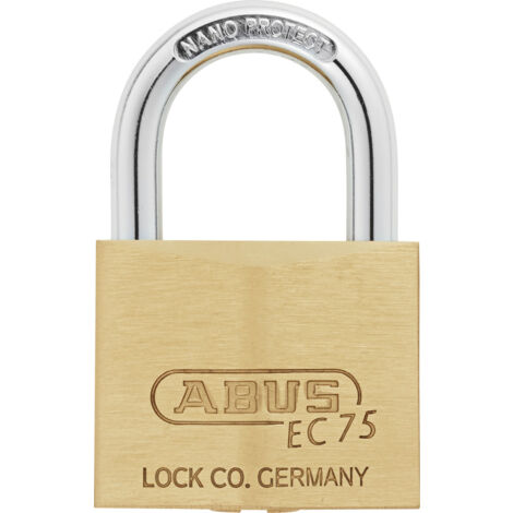 ABUS Hangschloss Messing 75/40 gl. 7342