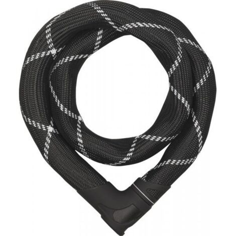 ABUS Iven Chain 8210 Lucchetto a Catena - Lucchetto per Bicicletta in Acciaio Temperato - con Rivestimento in Fibra Sintetica - Livello di Sicurezza ABUS 10