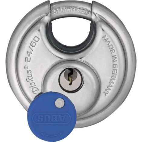 Abus Lucchetto 24IB 60 Diskus 8 mm Argento