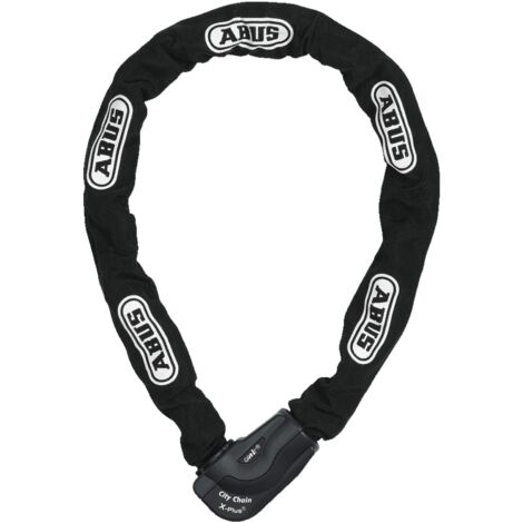 ABUS Lucchetto a Catena Granit CityChain XPlus 1060 - Lucchetto per Bicicletta in Acciaio temprato - Livello di Sicurezza 15