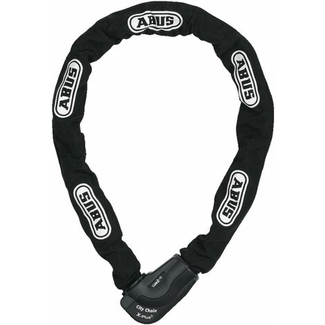 ABUS Lucchetto a Catena Granit CityChain XPlus 1060 - Lucchetto per Bicicletta in Acciaio temprato - Livello di Sicurezza 15
