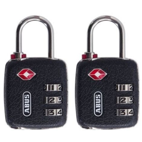 ABUS Lucchetto TSA 146TSA/30 Twins set 2 pezzi, 58830