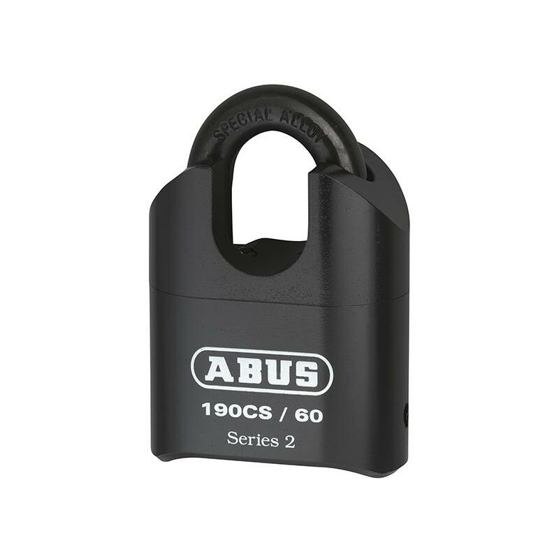 190/60 60Mm Heavy-Duty Combination Padlock Closed Shackle (4-Digit) Carded