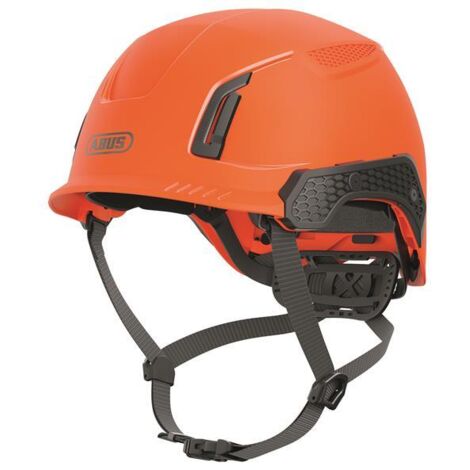ABUS Mechanical 38479 SPECTOR-E Non-vented Safety Helmet Orange ABU38479