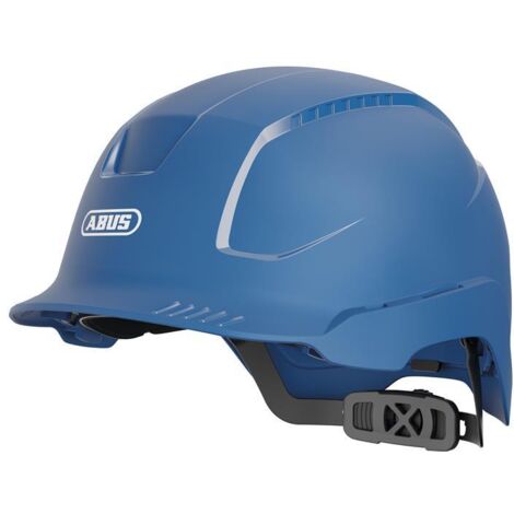 ABUS Mechanical 94807 SCATOR-E Non-vented Safety Helmet Blue ABU94807