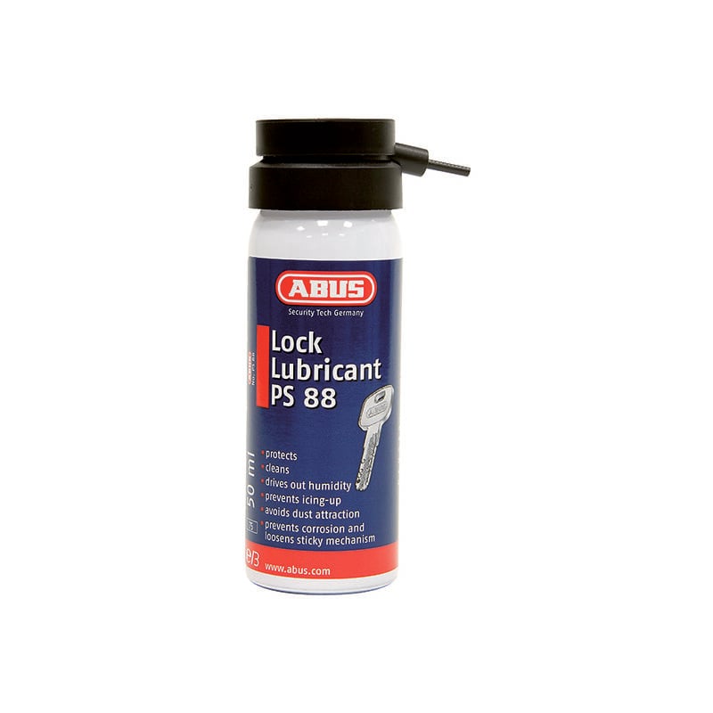 Abus - Mechanical 35421 PS88 Lock Lubricating Spray 50ml Carded ABUPS88