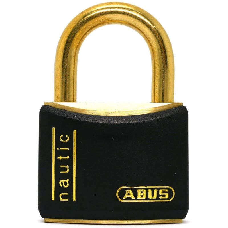 ABUS Mechanical T84MB/40mm Black Rustproof Padlock ABUT84MB40
